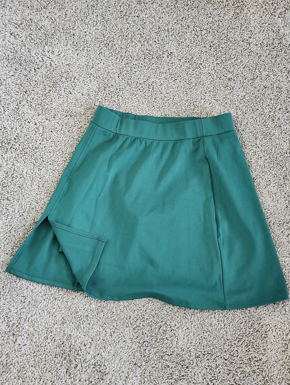 Teal Green Active Mini Skirt SKORT Small Extra Small H&M MOVE